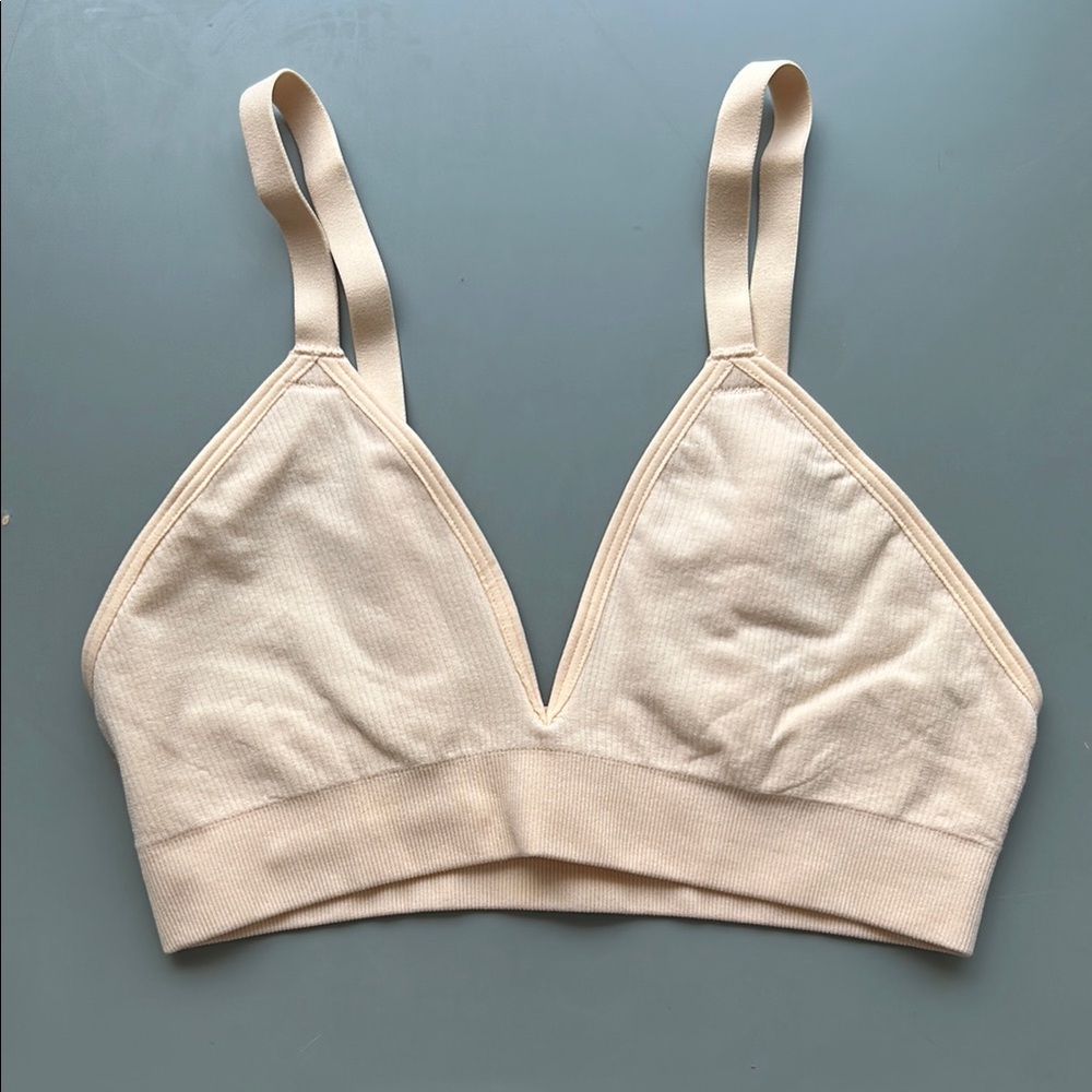 Bombas Pink Cream Bralette Seamless Comfort